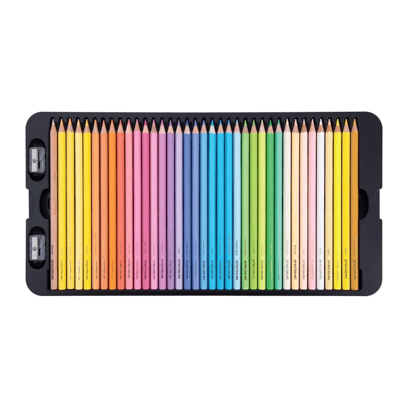 สีไม้หัวเดียว Master art 124 สี_3
